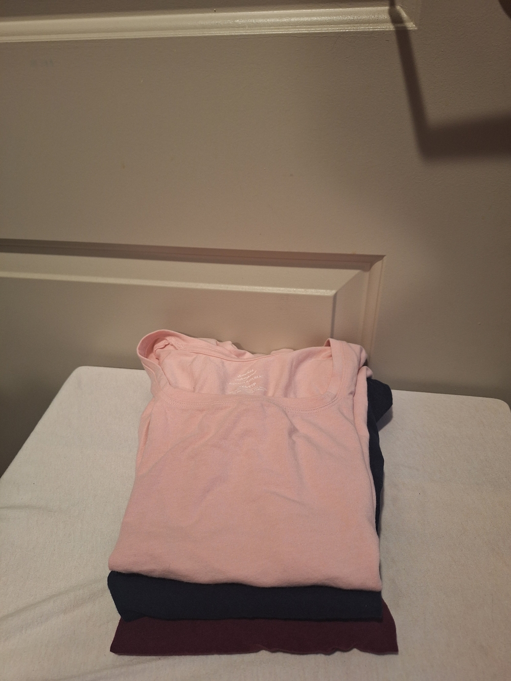 Banana Republic Light Pink Scoop Neck Tank